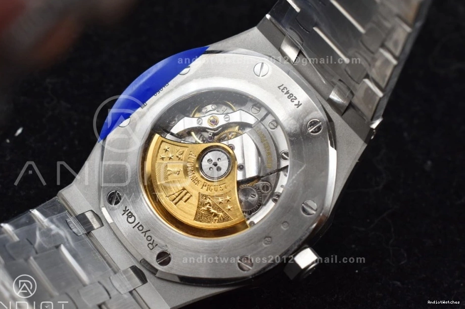 SS Versatile Frosted Bracelet 15400 1095 Edition A SS on ZF Blue Oak Royal Case 1:1 Best 41mm Dial Textured 1216